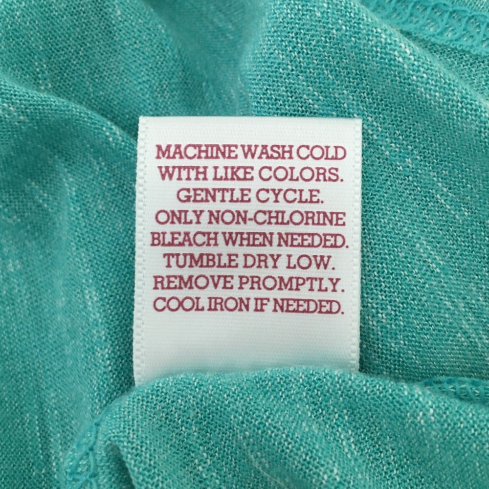 SO Light Aquamarine Heathered Short-Sleeved Scoop Neck T-shirt, Juniors' Small - Picture 6 of 8